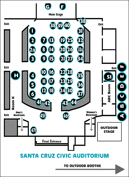 Civic Main Hall Booths